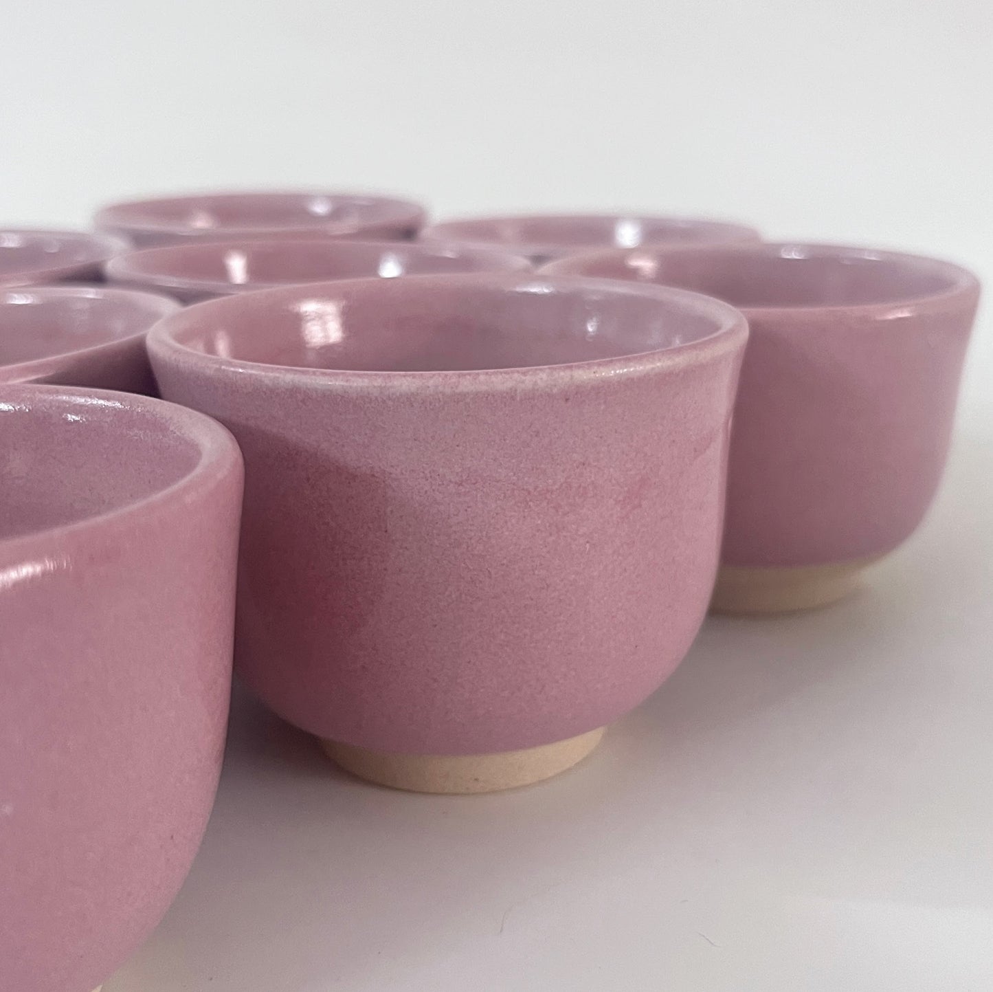 Soft Pink Cups w/o Handle