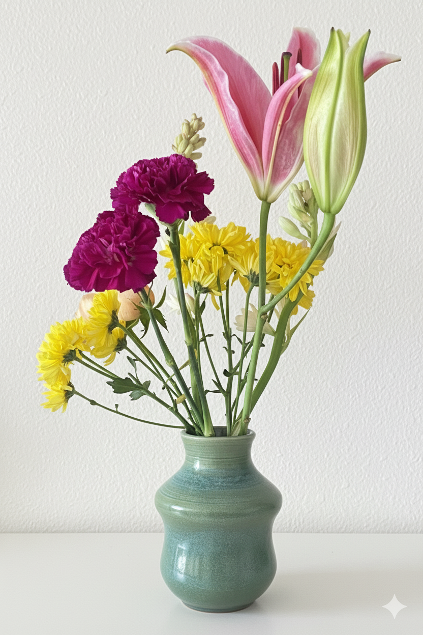 Green-Blue Vase
