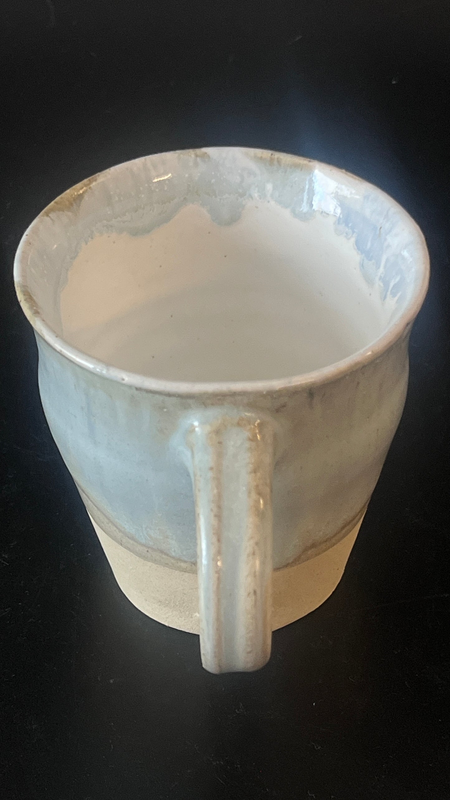 Blue & White Angular Mugs
