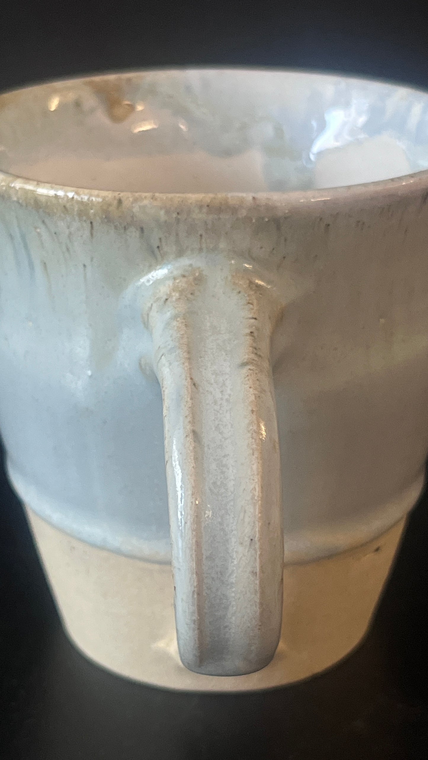 Blue & White Angular Mugs