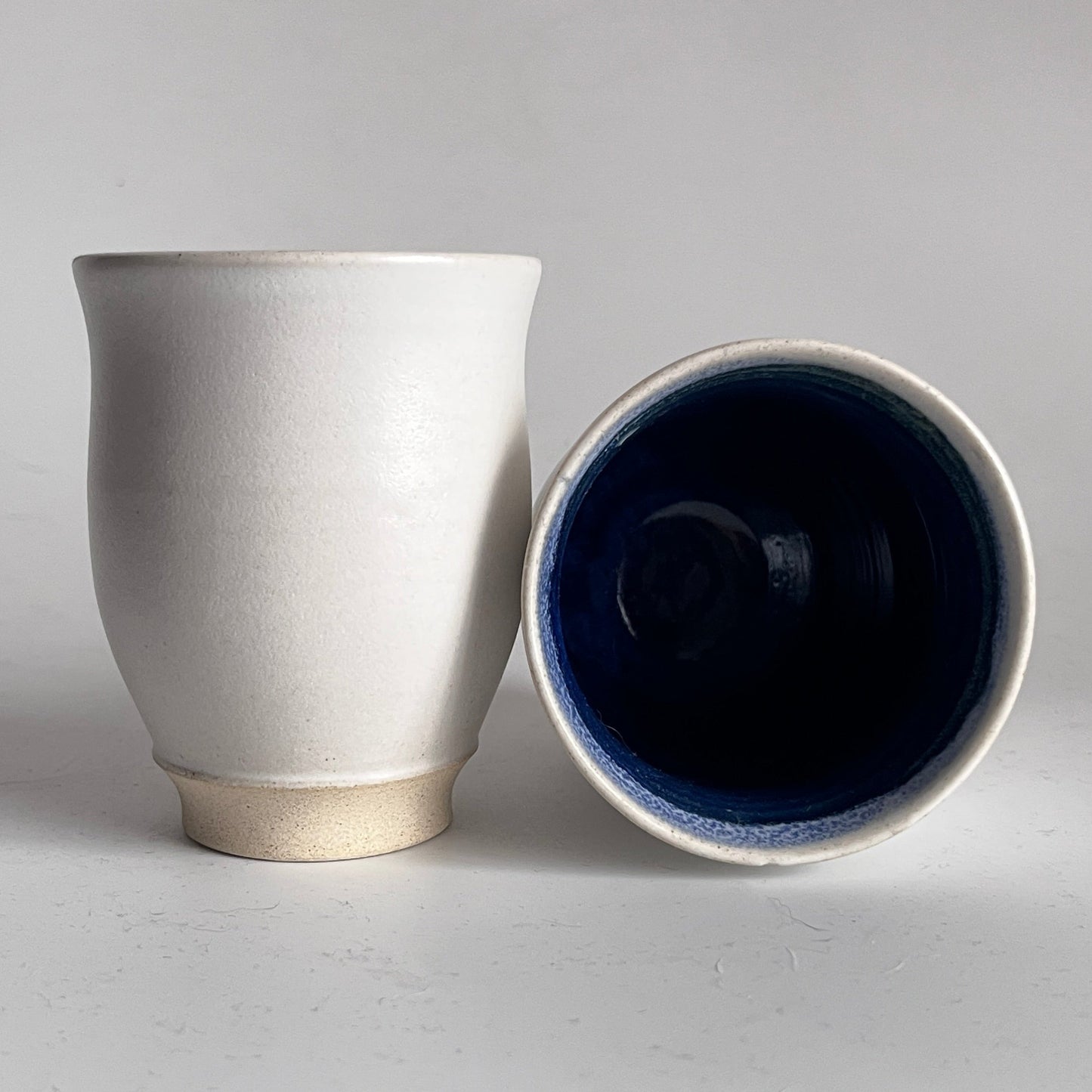 Blue & White Tumblers - Set of 2