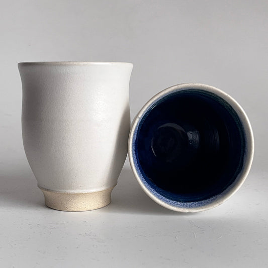 Blue & White Tumblers - Set of 2