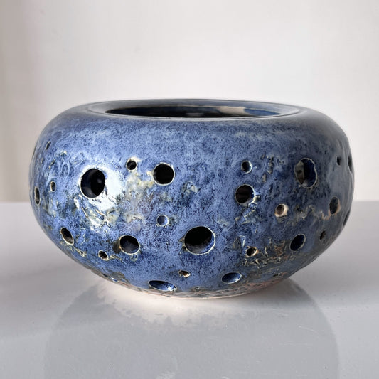 Textured Blue Luminary - Sphere