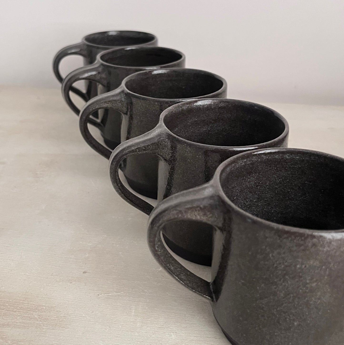 Coffee Mugs - Brown-Black