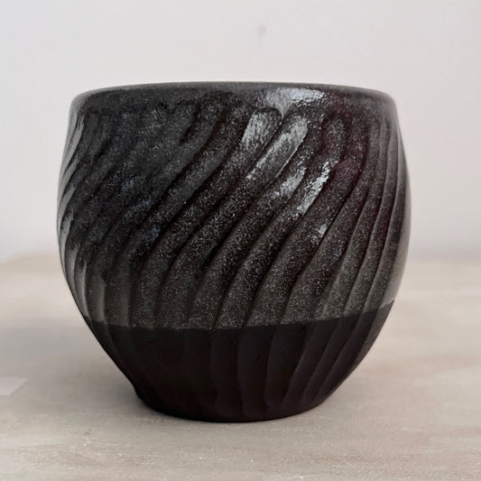 Bowl/Cup - Brown-Black