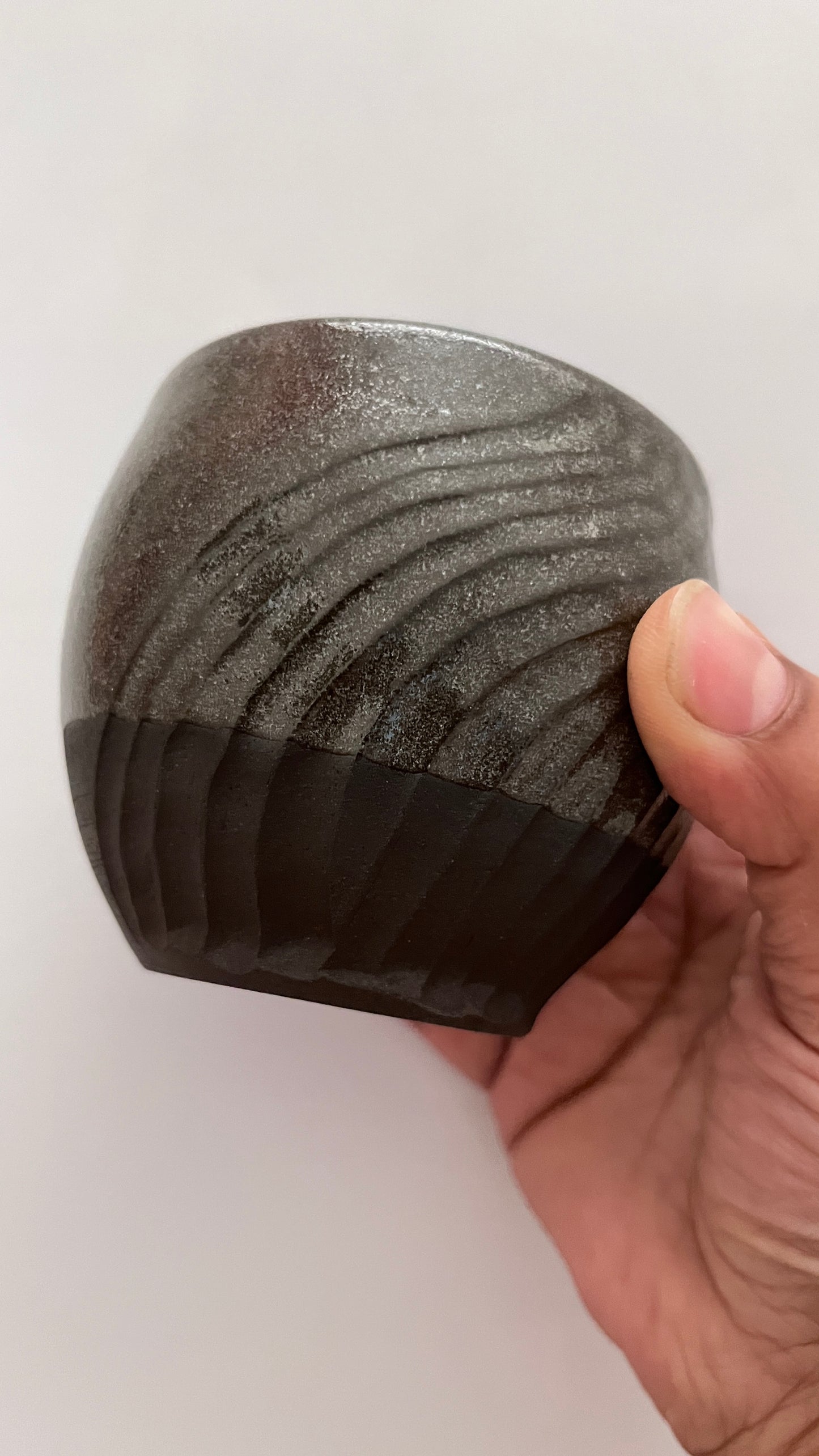 Bowl/Cup - Brown-Black