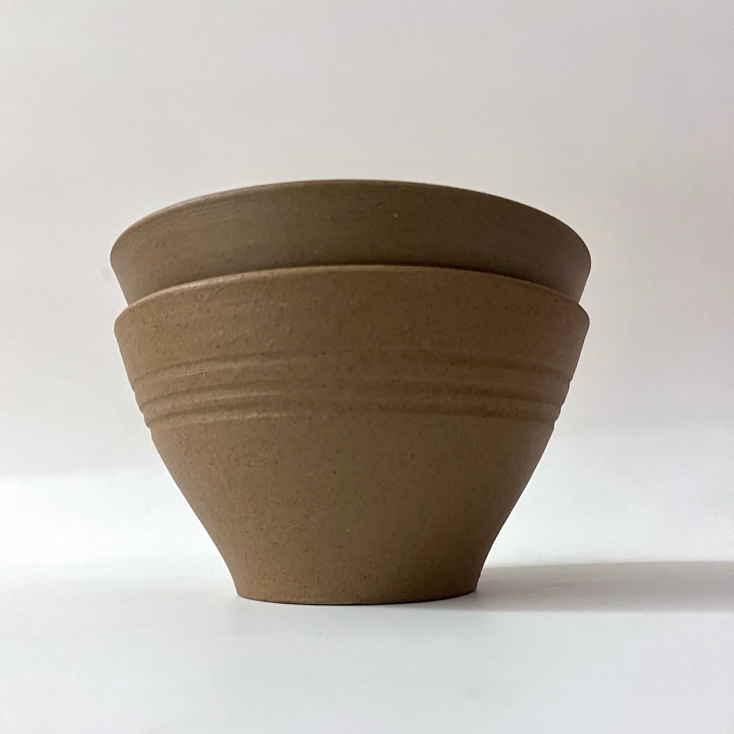 Light Green & Brown Bowl - Set of 2 (Limited Edition)