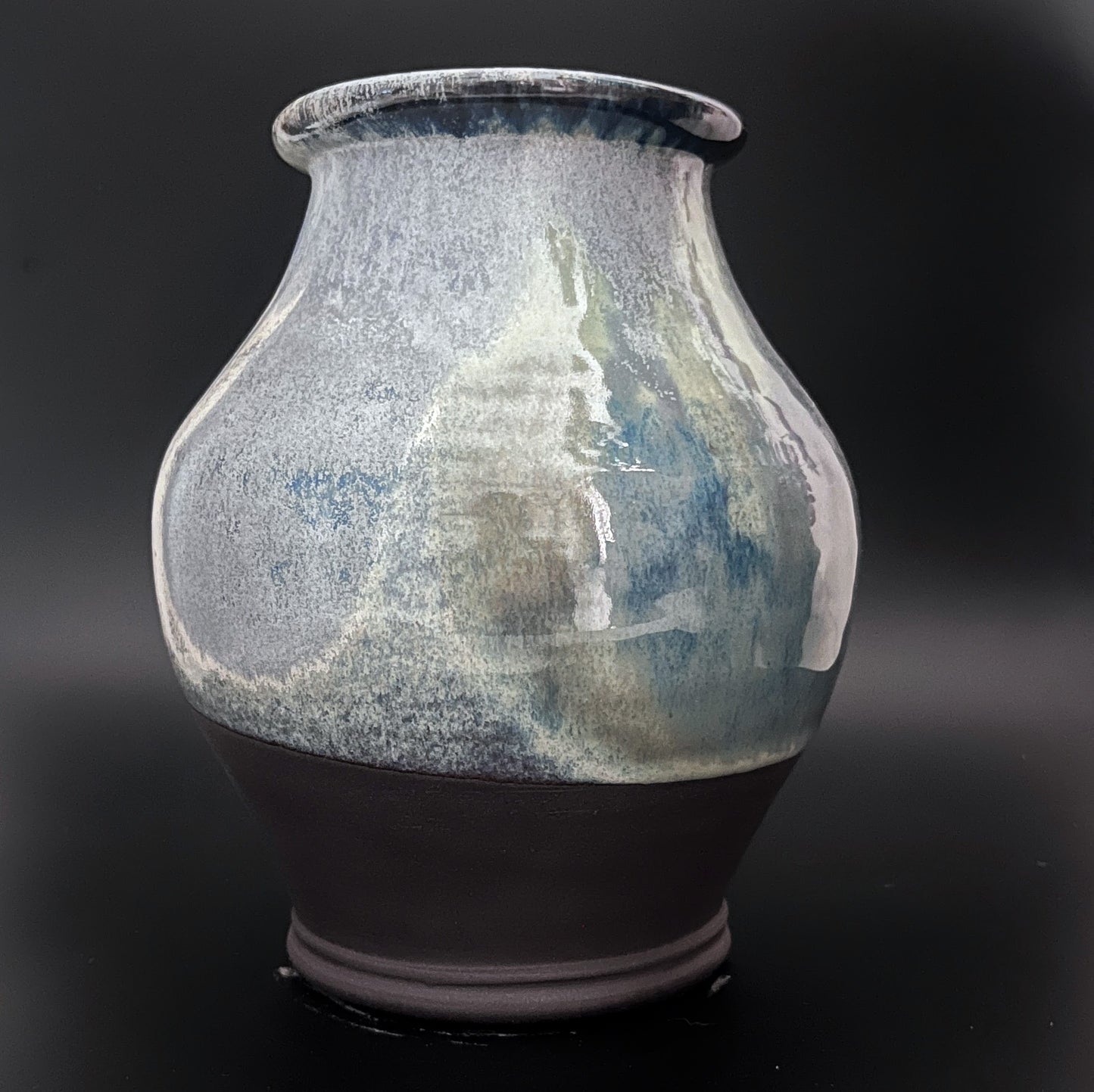 Vase - White, Blue and Green