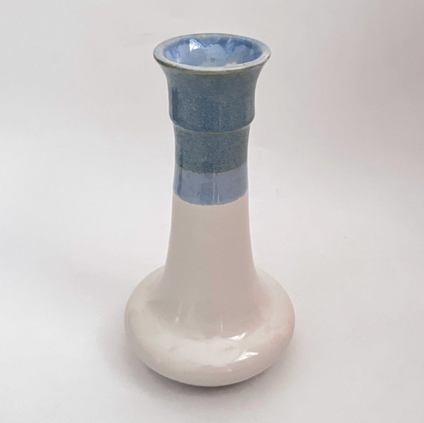 Tri-Colour Tall-Neck Vase