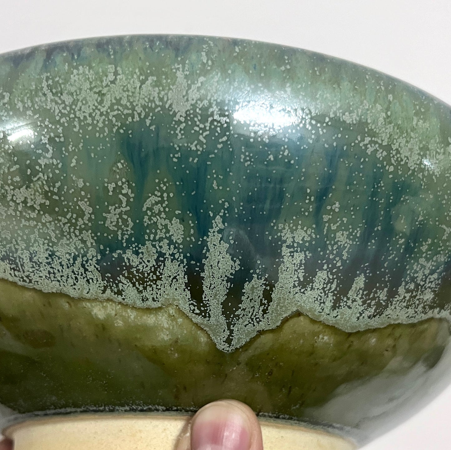 Green Aurora Bowl - Large