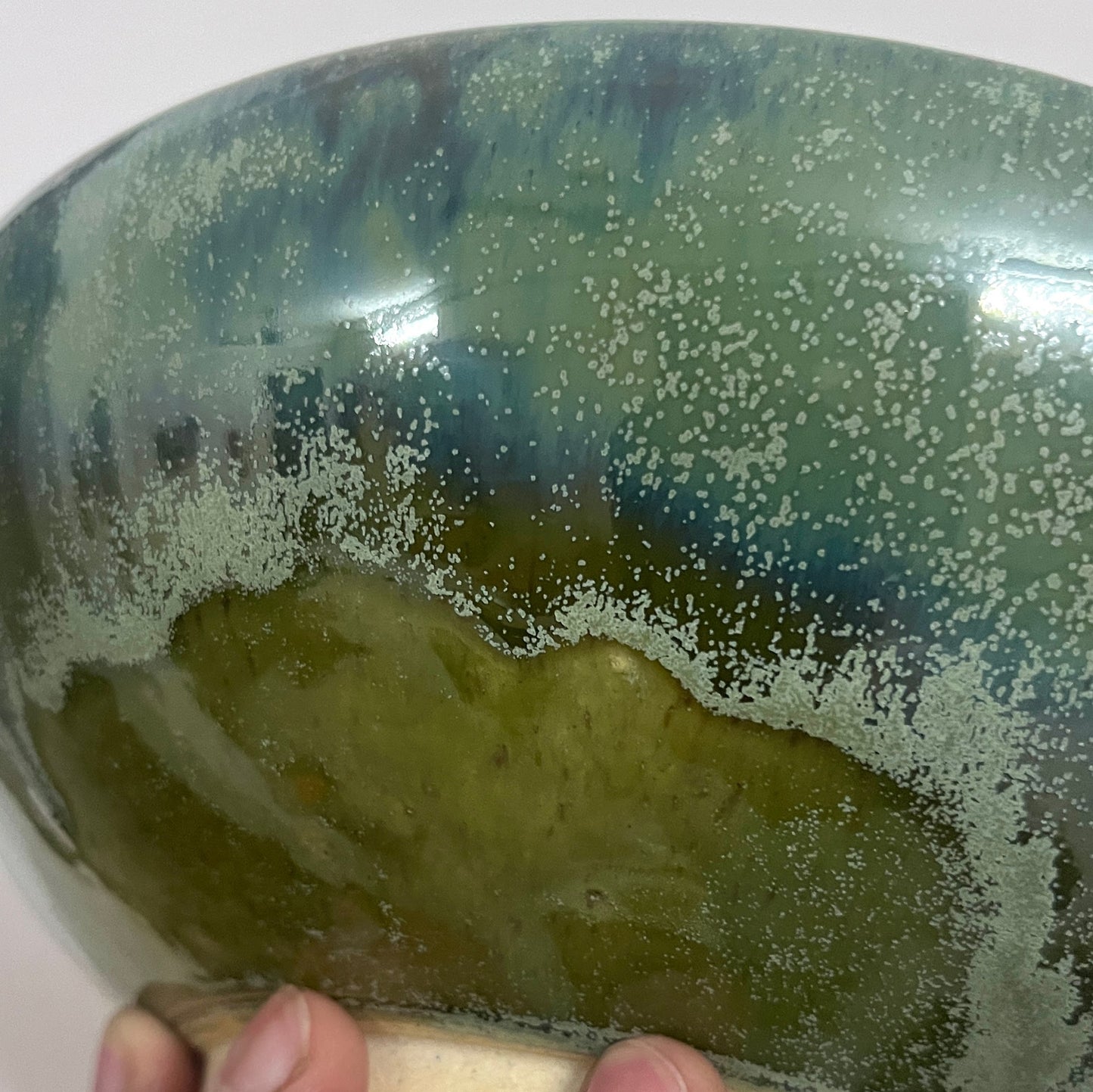 Green Aurora Bowl - Large