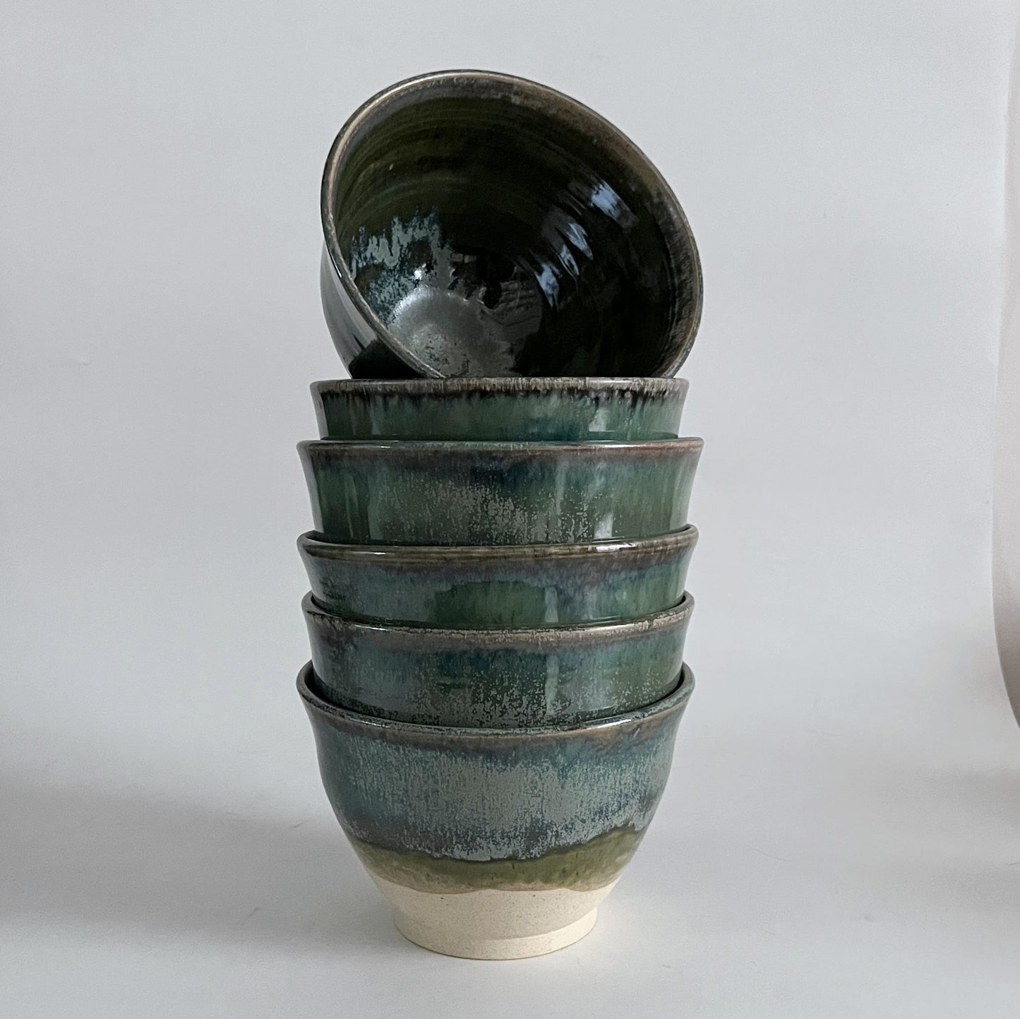 Green Aurora Bowls - Medium