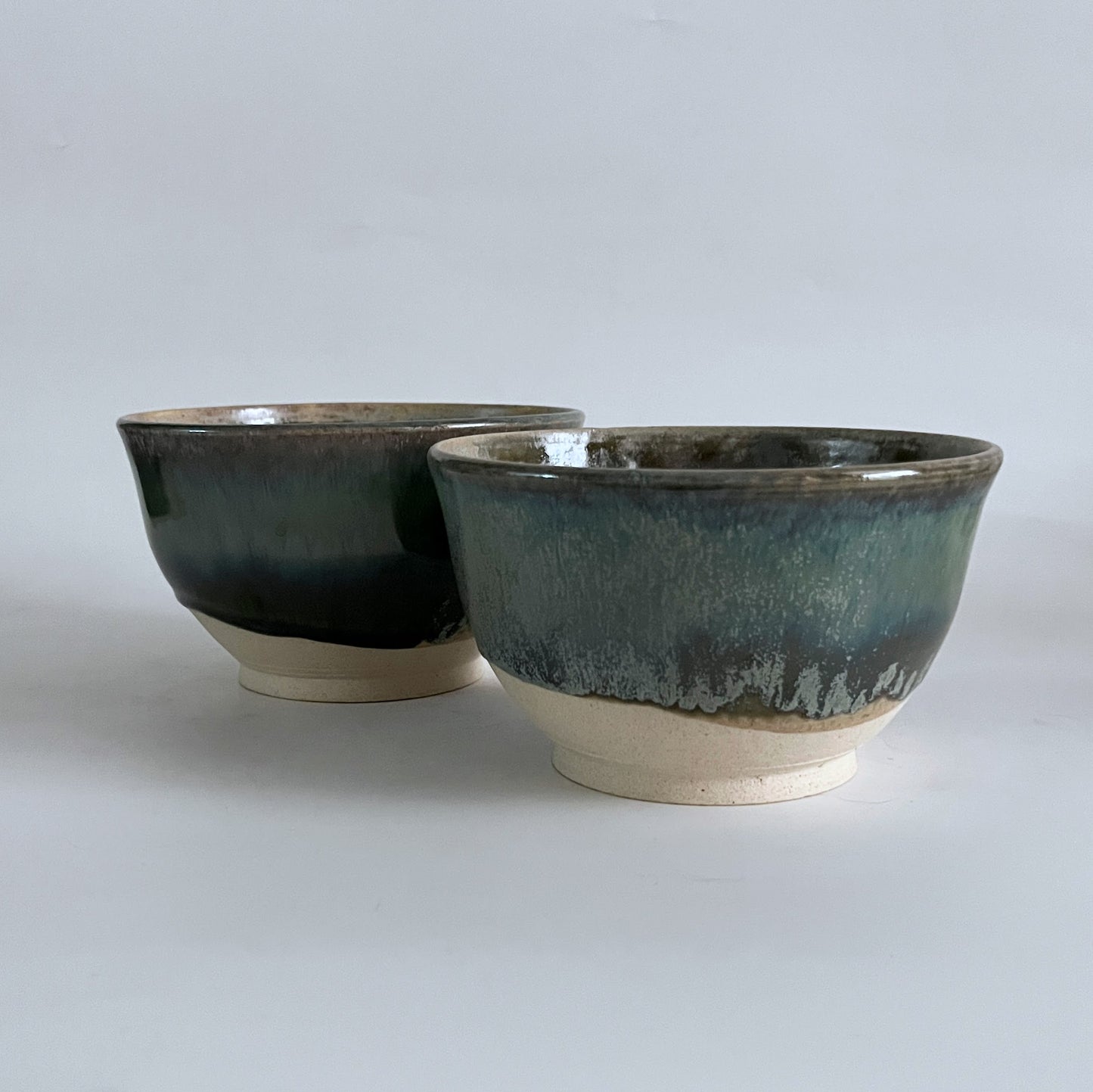 Green Aurora Bowls - Medium