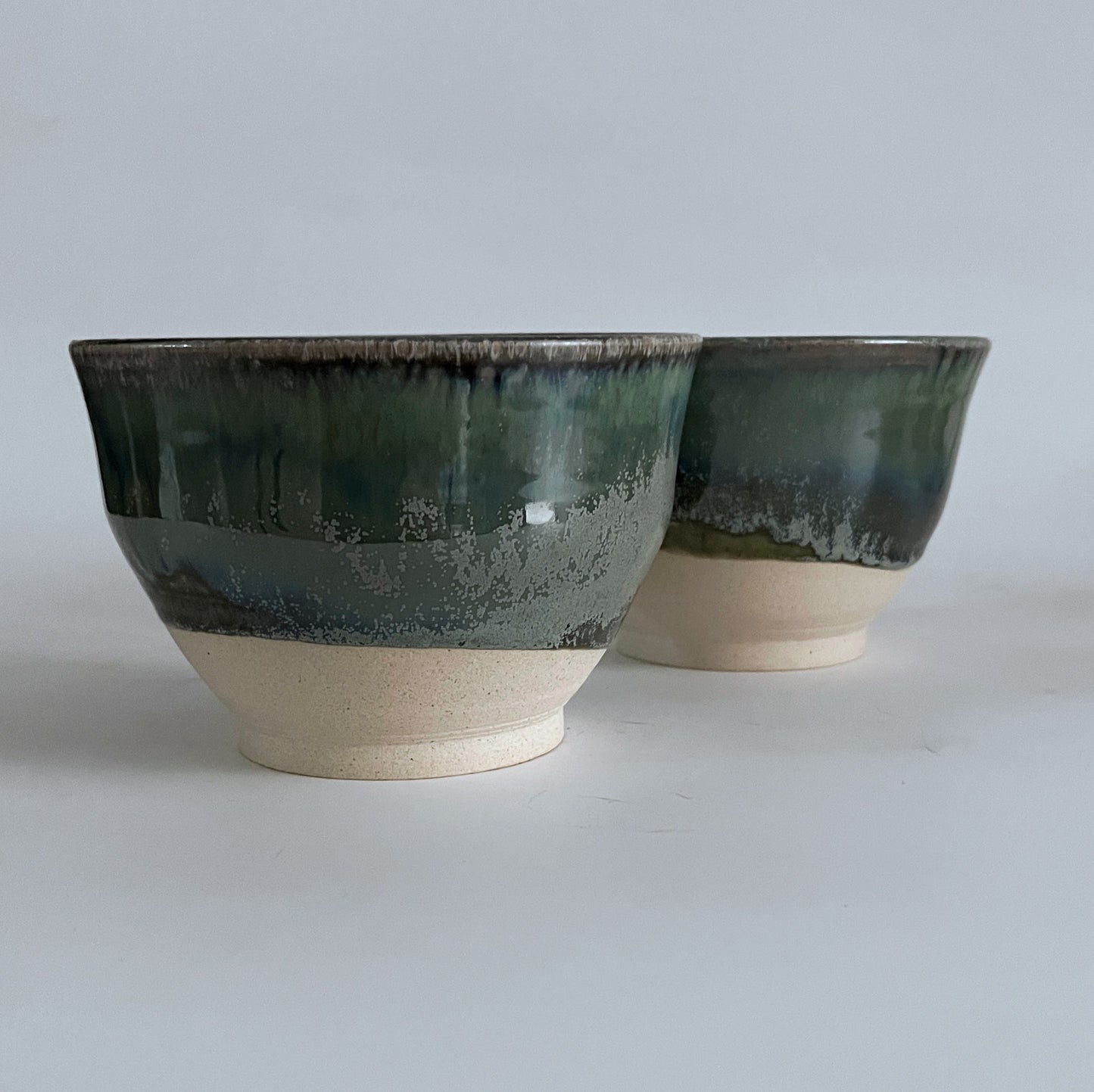 Green Aurora Bowls - Medium