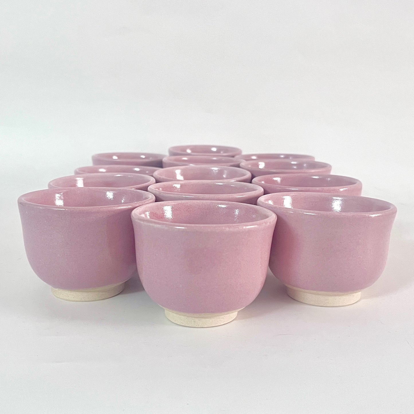 Soft Pink Cups w/o Handle