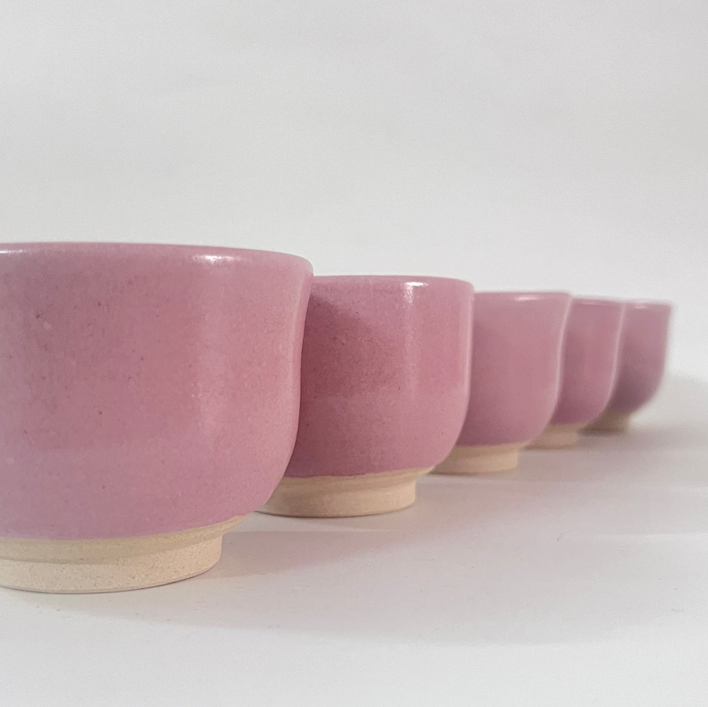 Soft Pink Cups w/o Handle