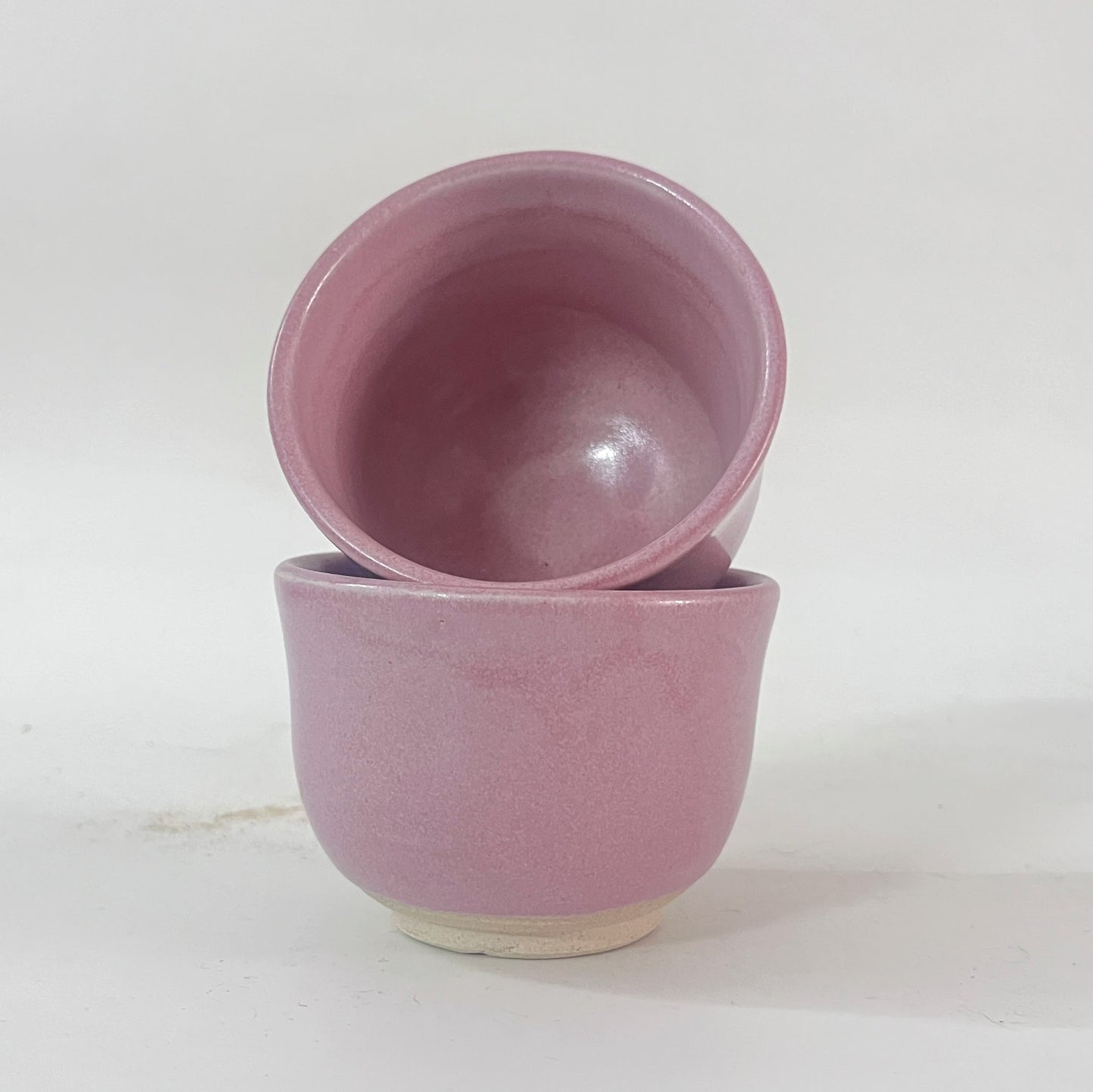 Soft Pink Cups w/o Handle
