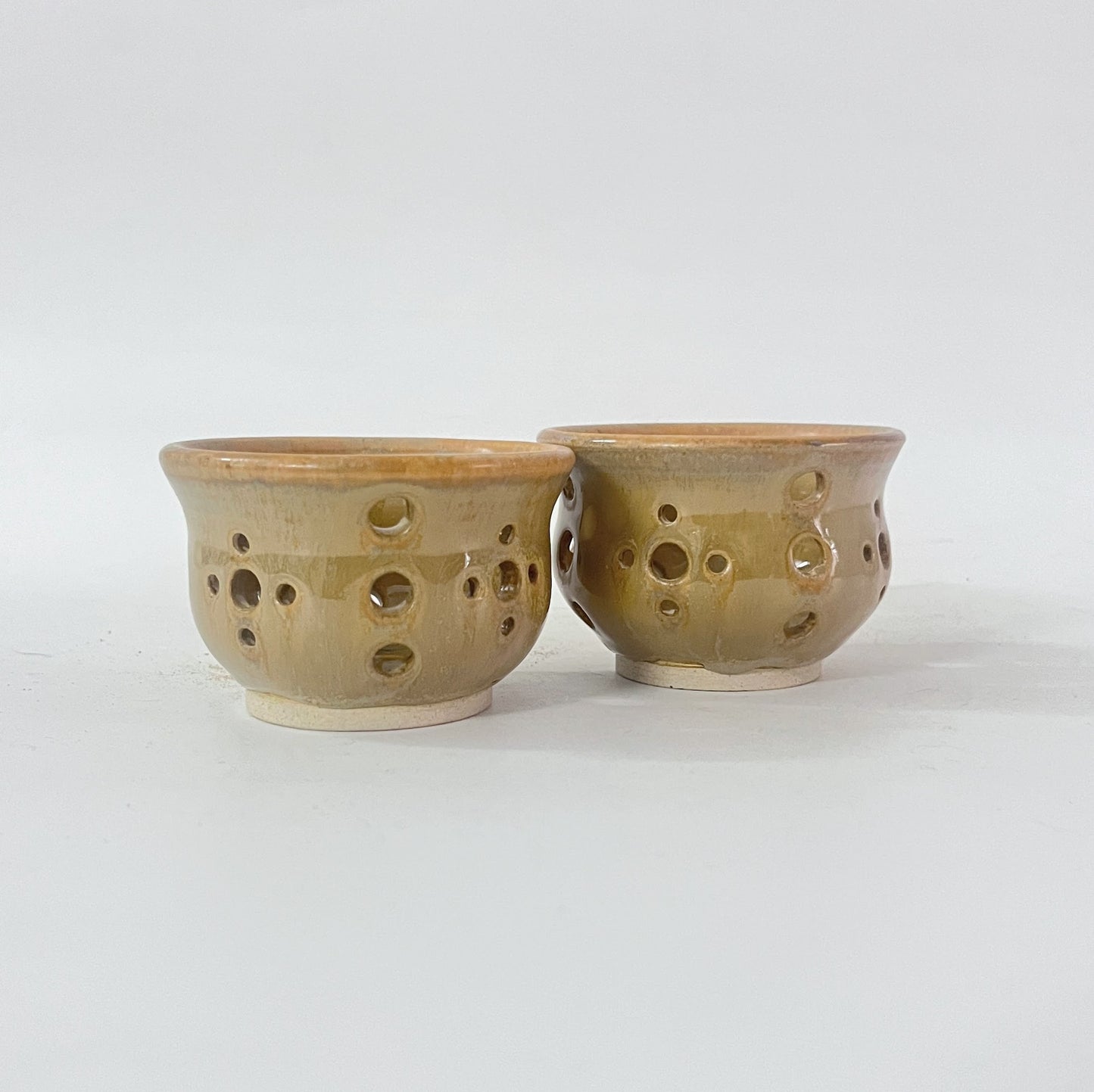 Yellow Ochre Tea-Light Holder