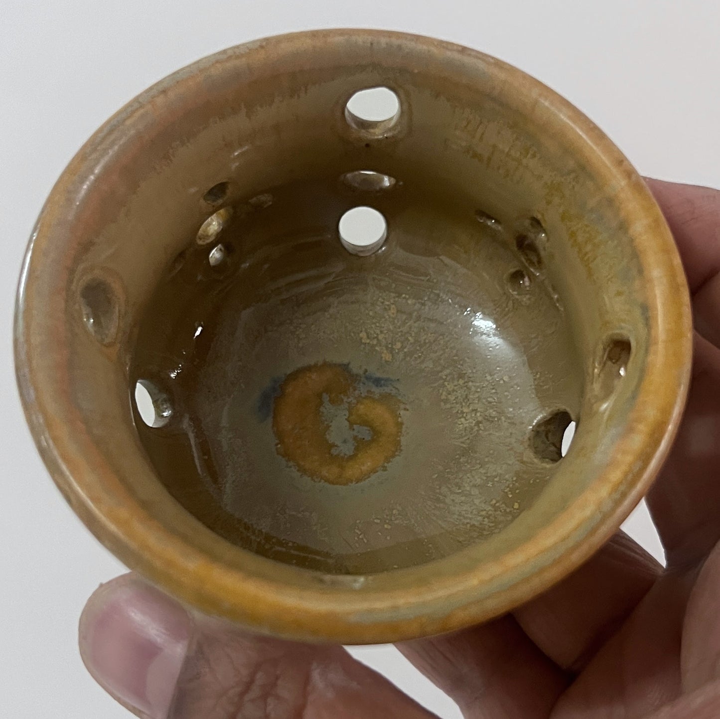 Yellow Ochre Tea-Light Holder