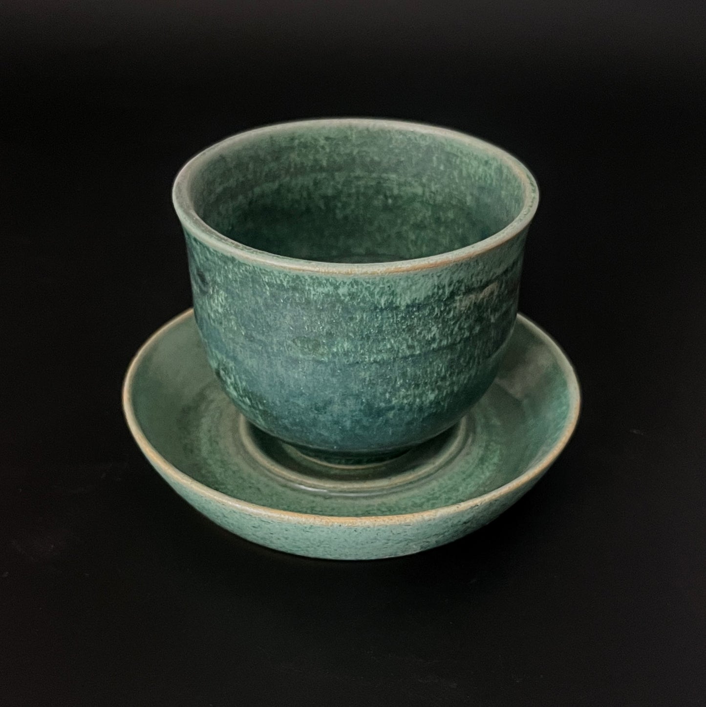 Tea Cup (handleless) w/ Saucer
