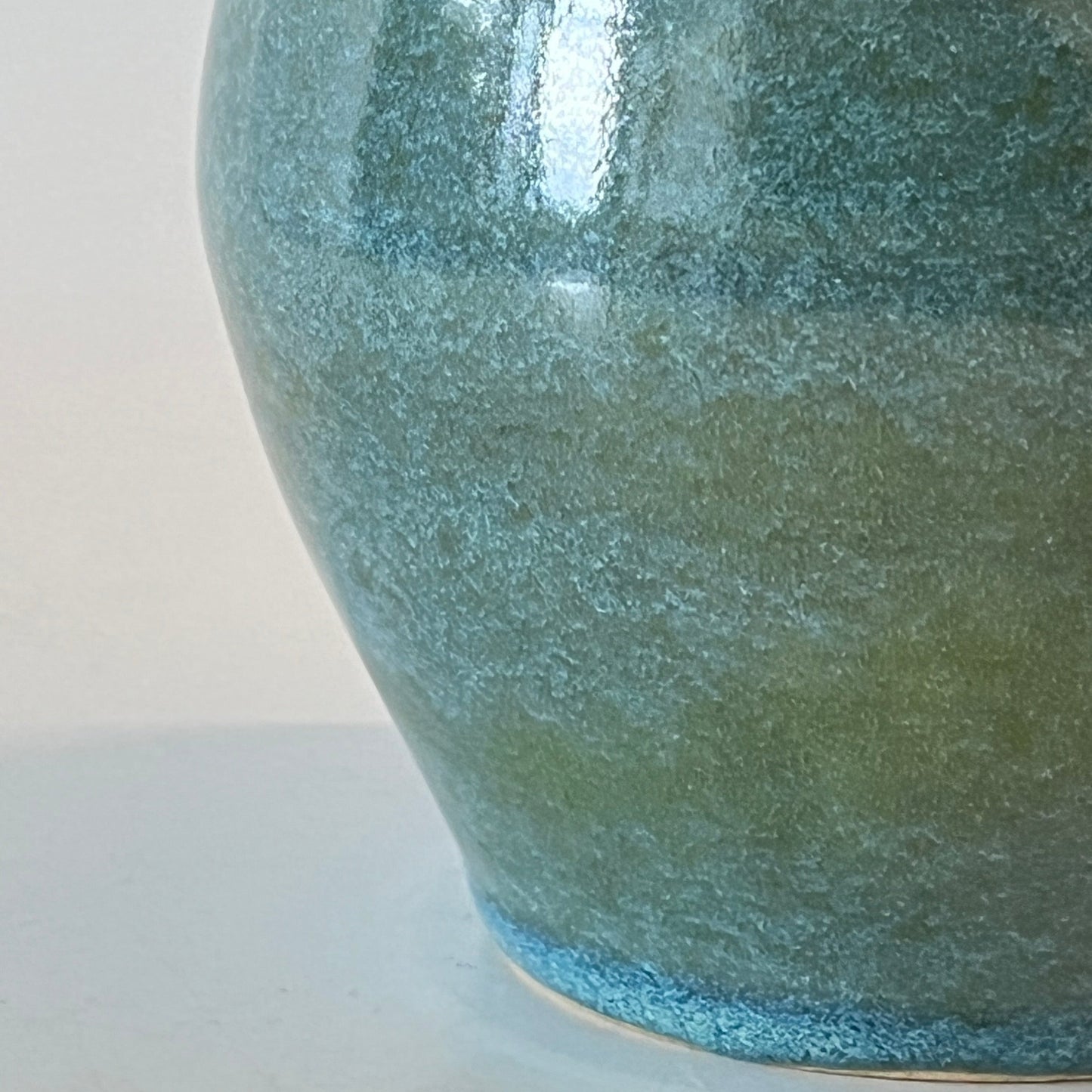 Speckled Green-Blue Sea Vase