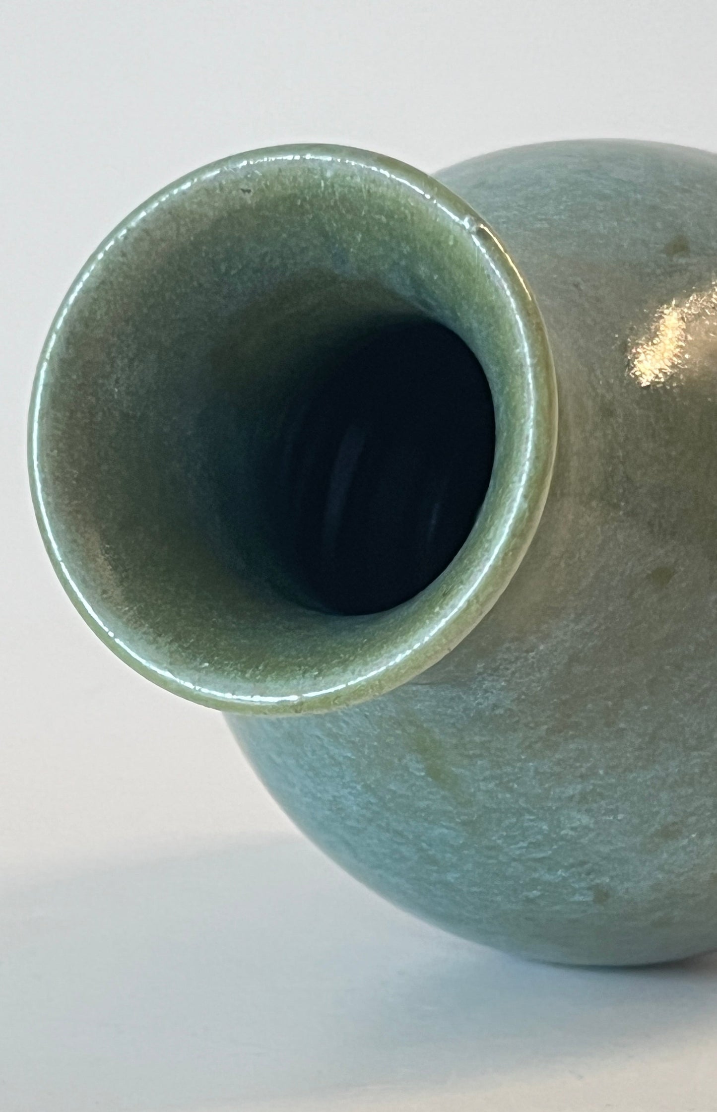 Speckled Green-Blue Sea Vase