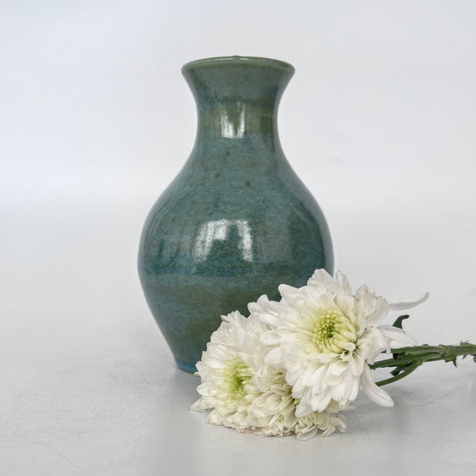 Speckled Green-Blue Sea Vase