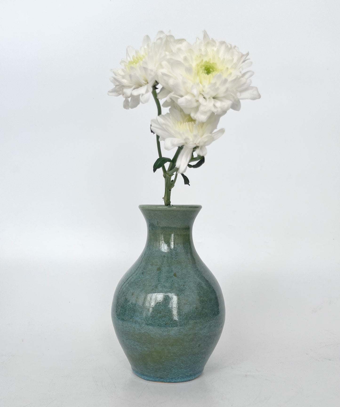 Speckled Green-Blue Sea Vase
