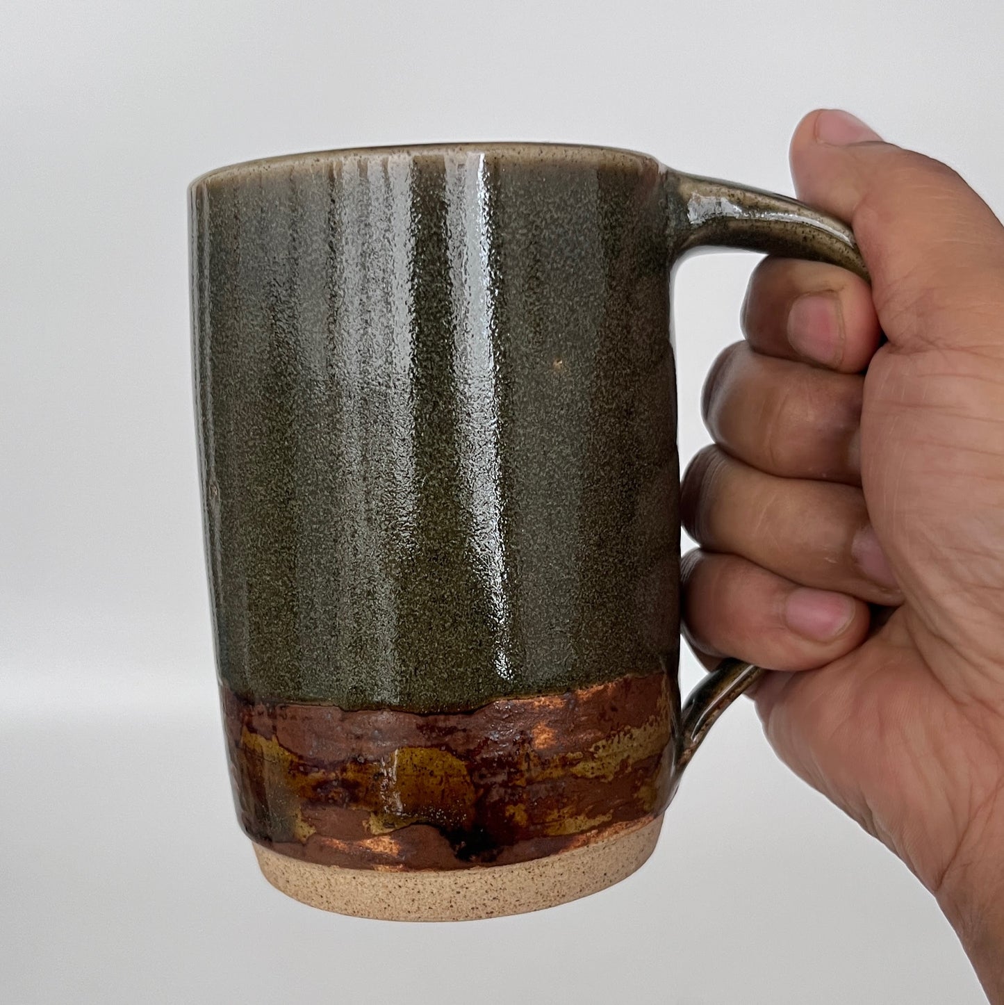 Celedon-Iron Mugs - Set of 2