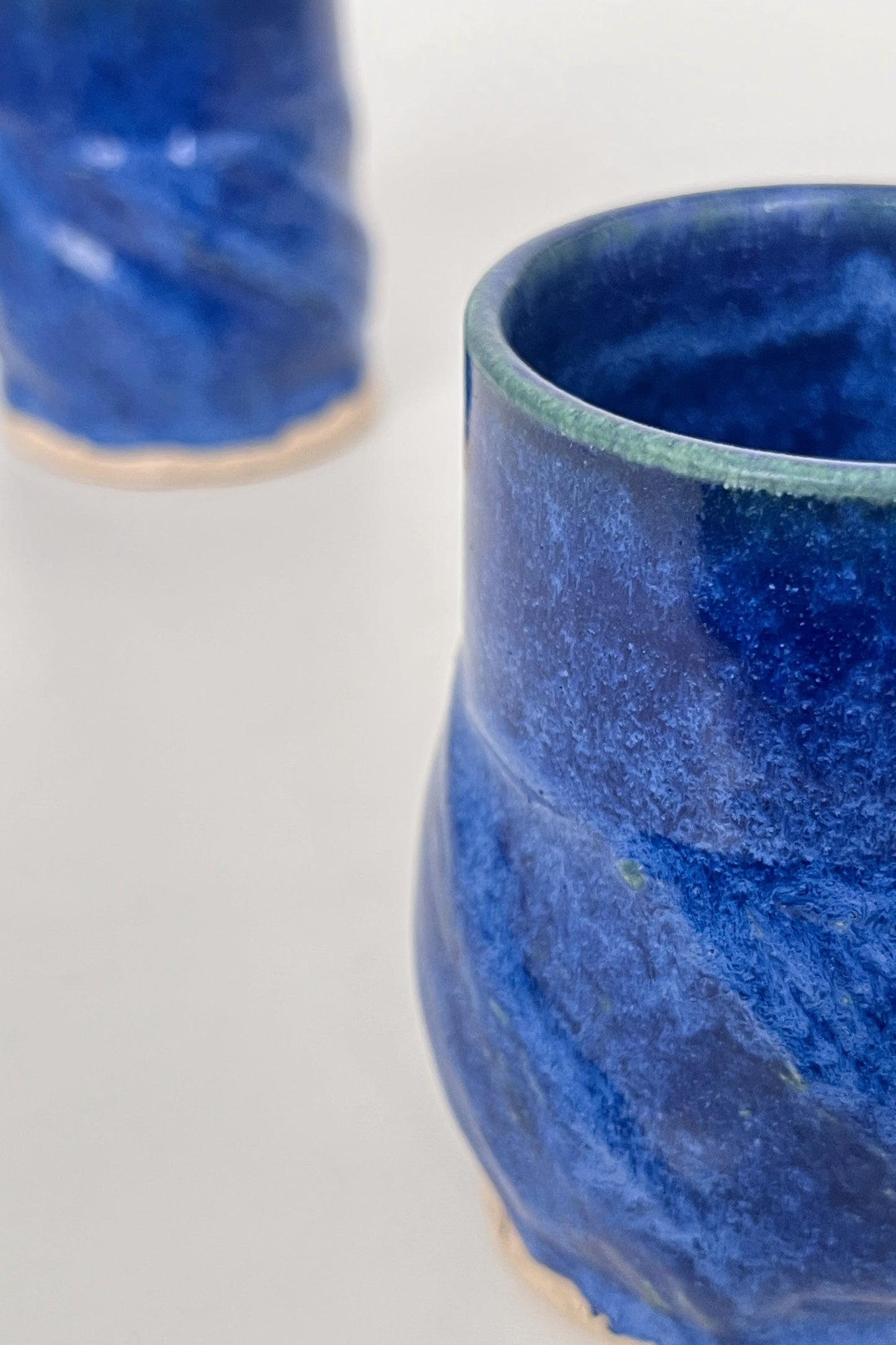 Deep Blue Tumblers - Set of 2