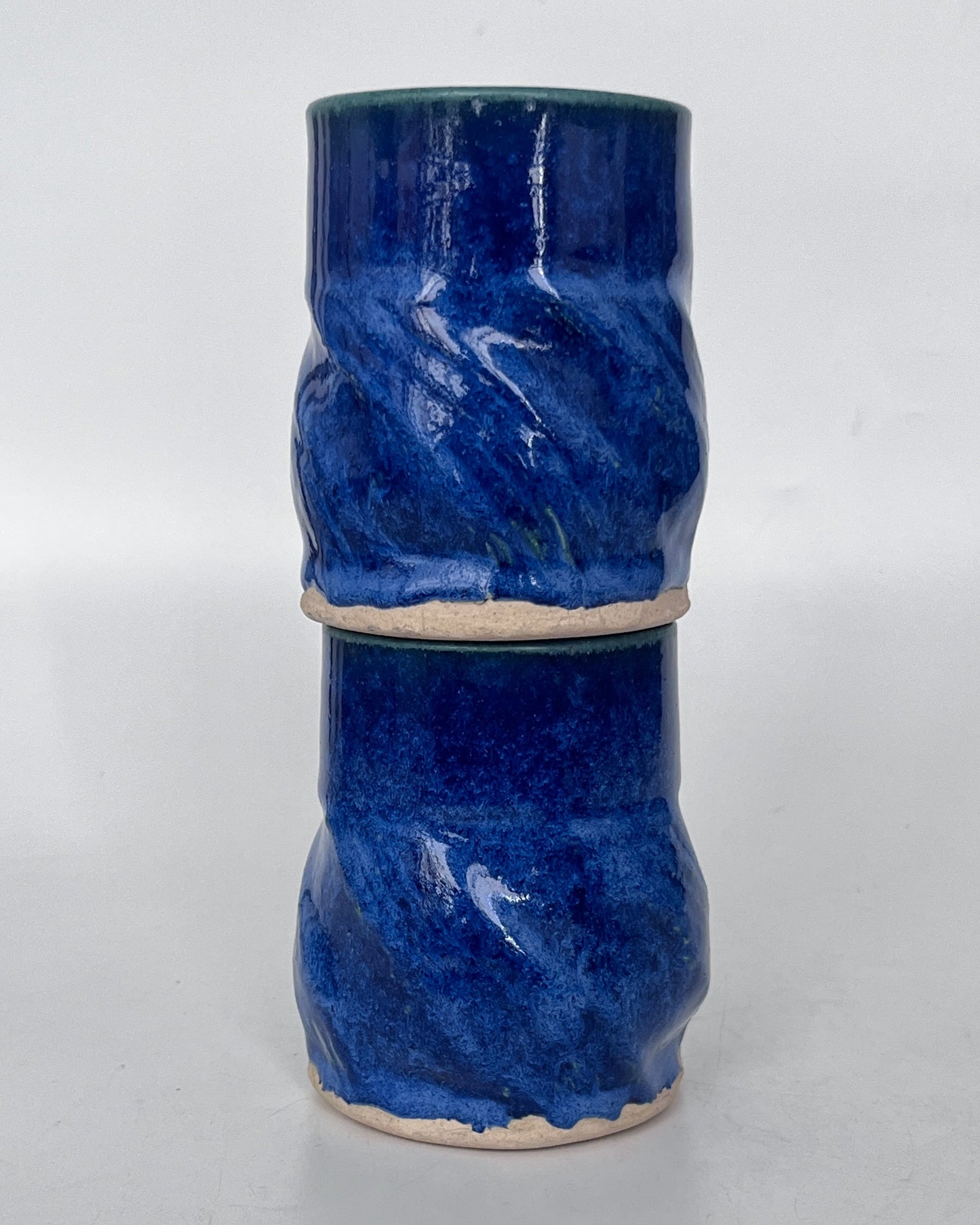 Deep Blue Tumblers - Set of 2