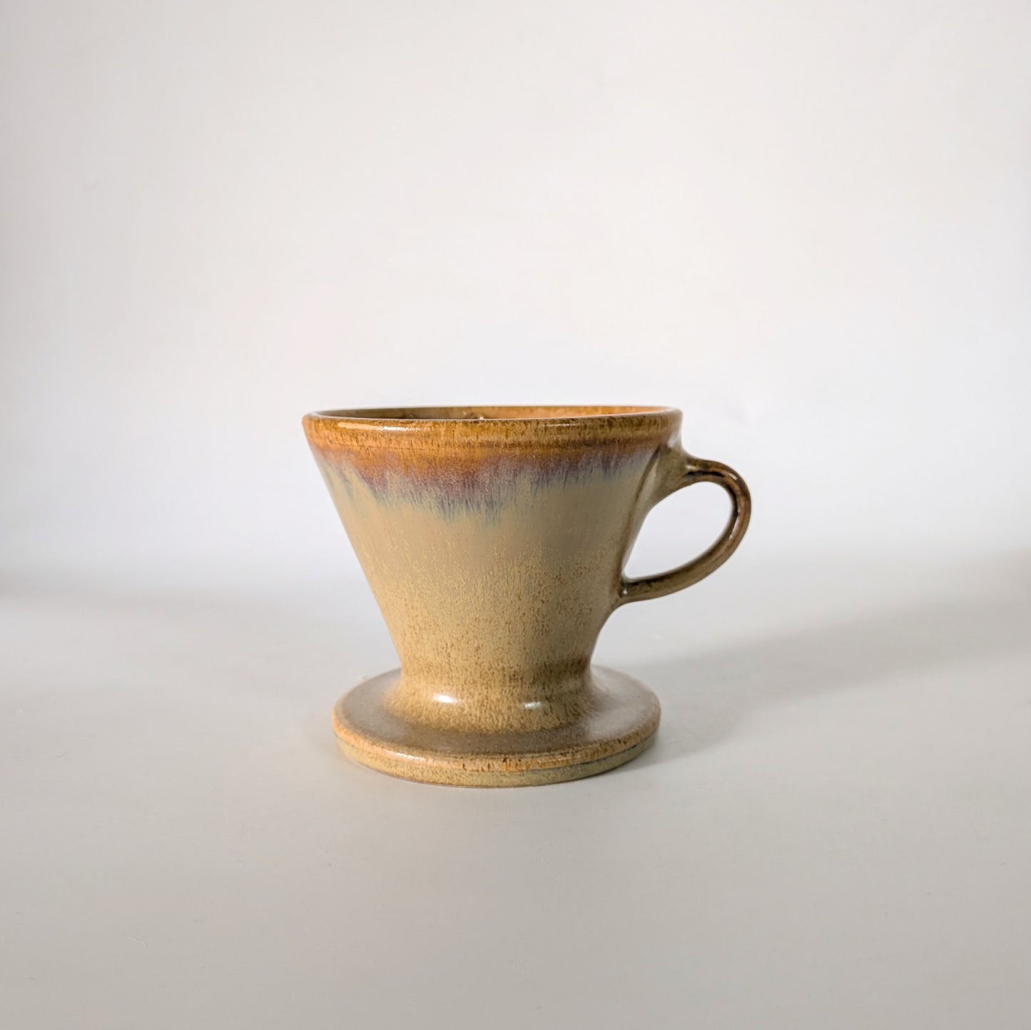 Yellow Ochre Coffee Pour-Over Dripper