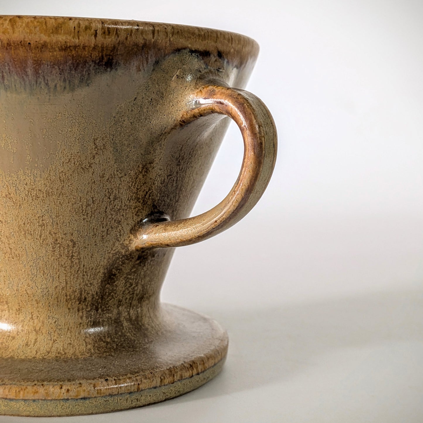 Yellow Ochre Coffee Pour-Over Dripper