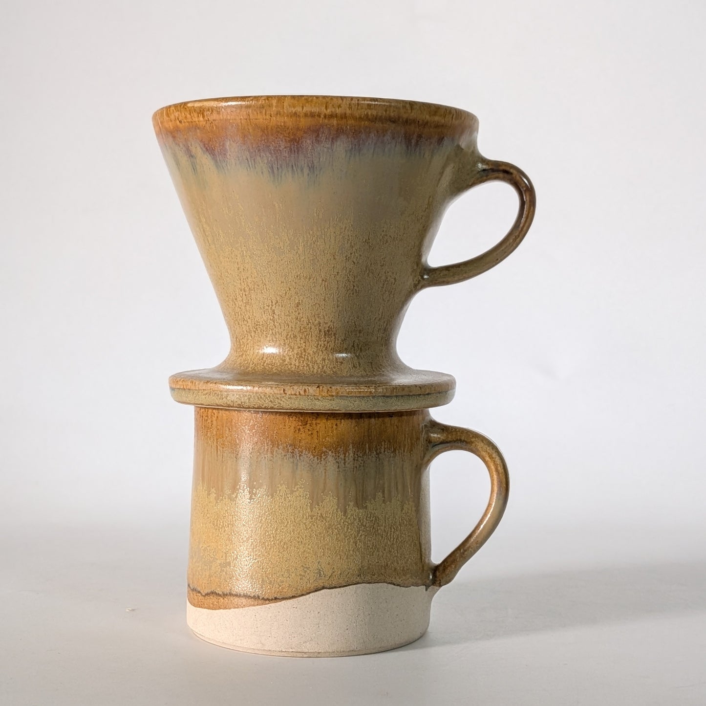 Yellow Ochre Coffee Pour-Over Dripper