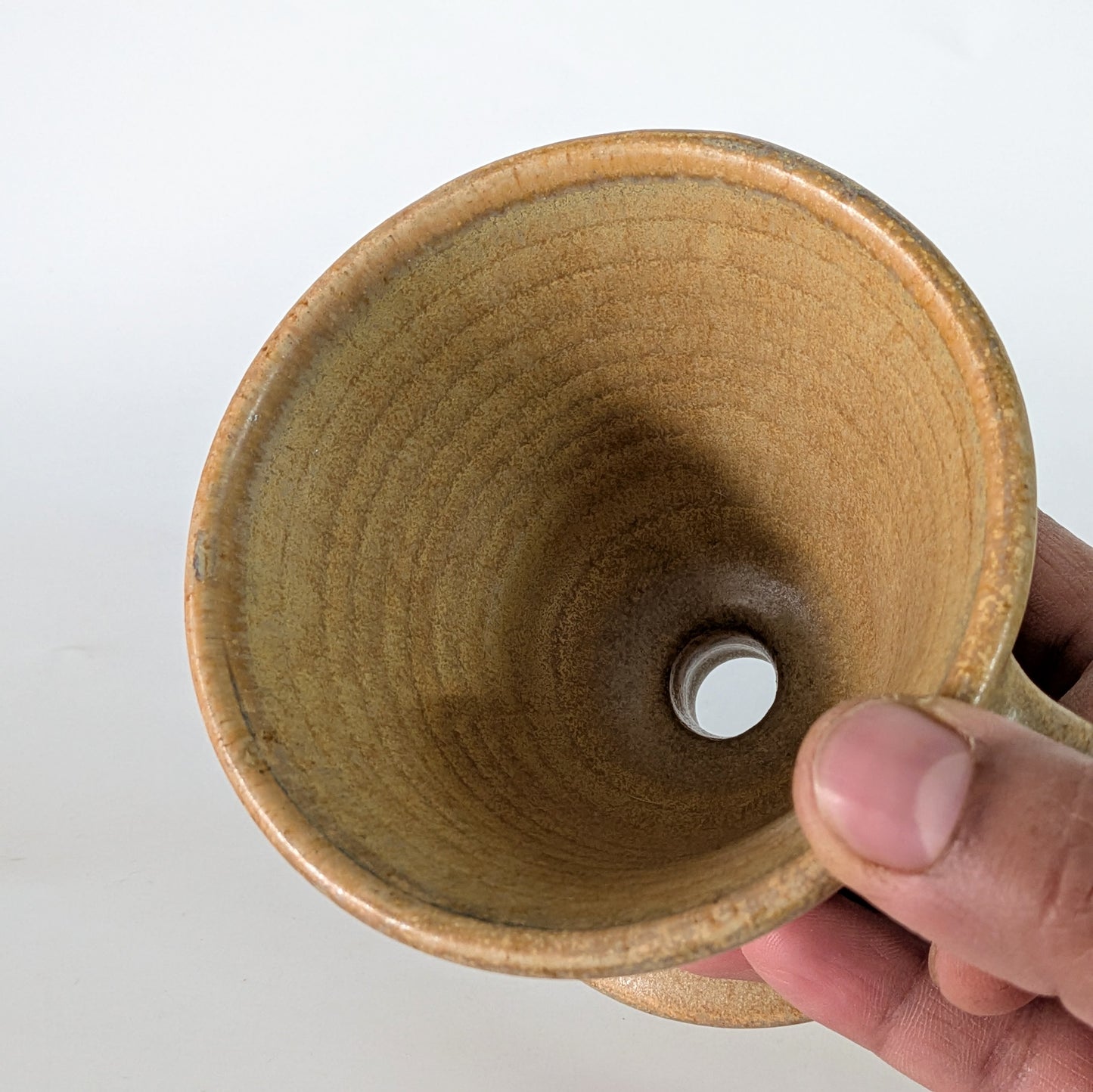 Yellow Ochre Coffee Pour-Over Dripper