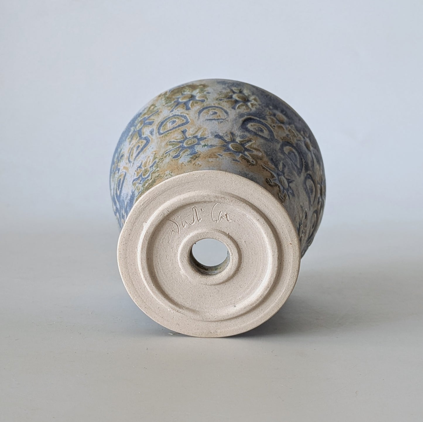Conical Small Planter - Stamped